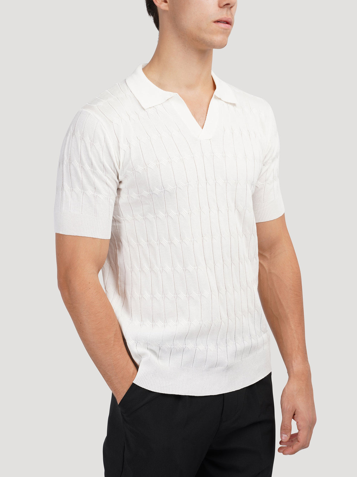 Textured Polo