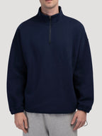 INCHEON Quarter-Zip Fleece Sweater