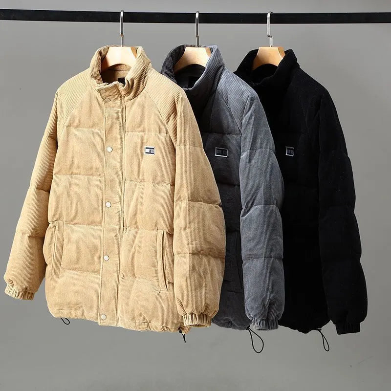 Warm Corduroy-Style Jacket