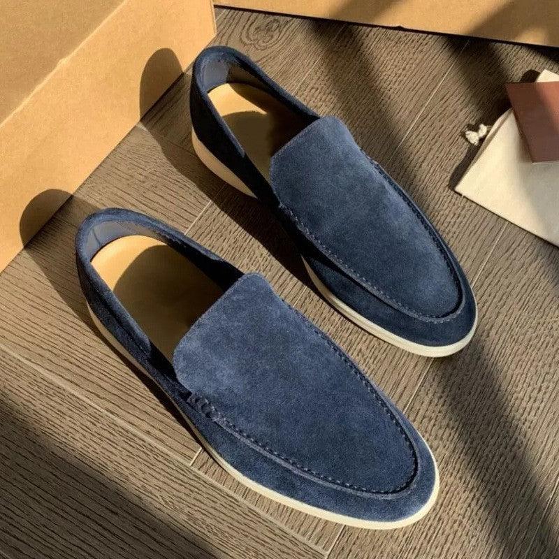 Old Money Marine Yate Suede Loafers
