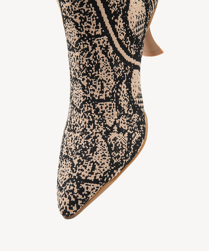 Botas altas de tacón alto y punta fina VeloVera™