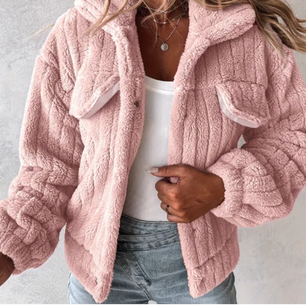 Pam Plush Sheepskin Coat