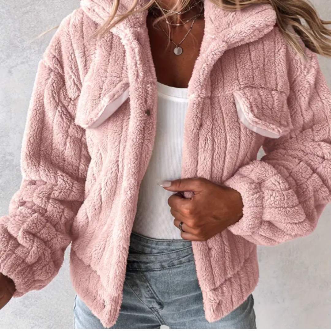 Pam Plush Sheepskin Coat