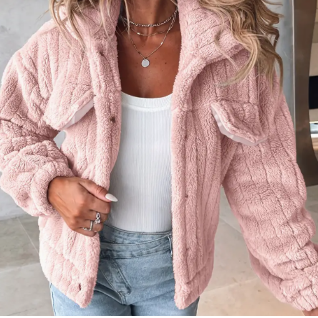 Pam Plush Sheepskin Coat