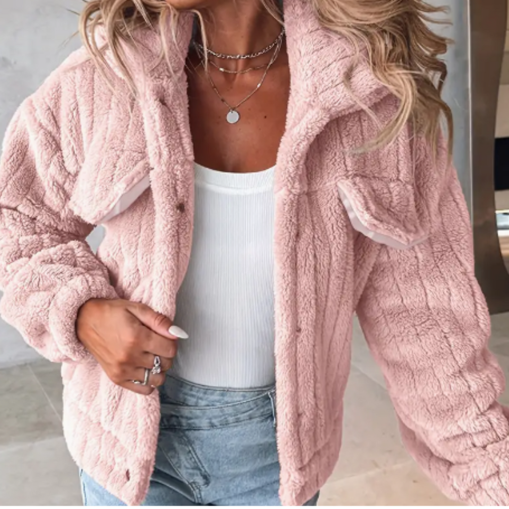 Pam Plush Sheepskin Coat