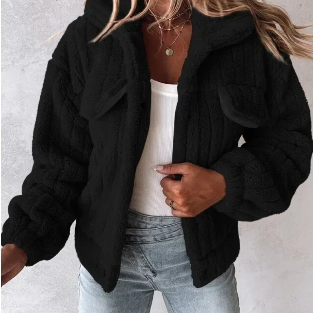 Pam Plush Sheepskin Coat