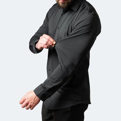 Anti-wrinkle stretch shirt