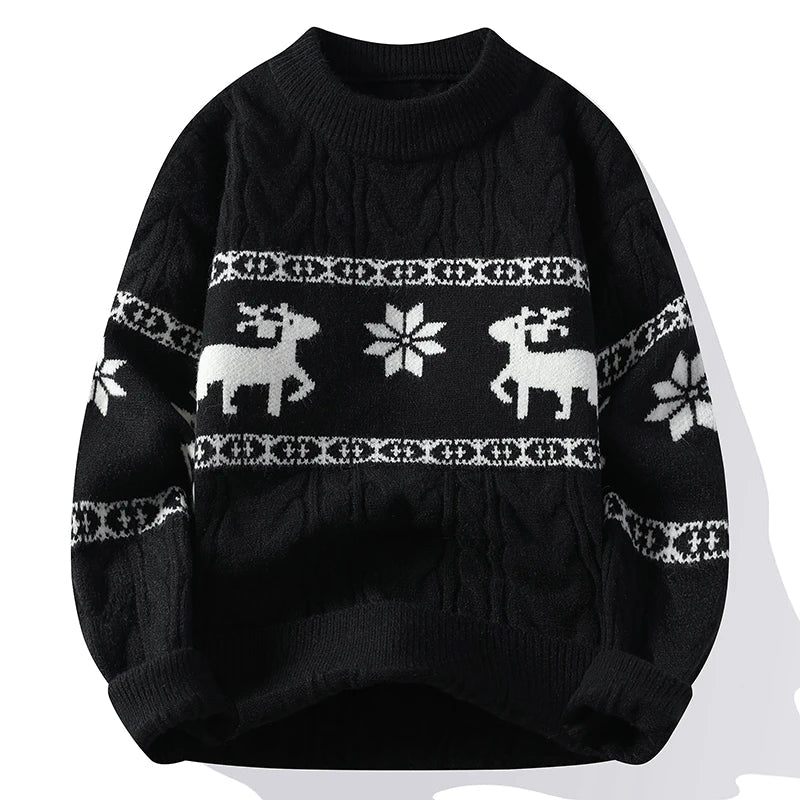 Unisex Christmas Print Sweater