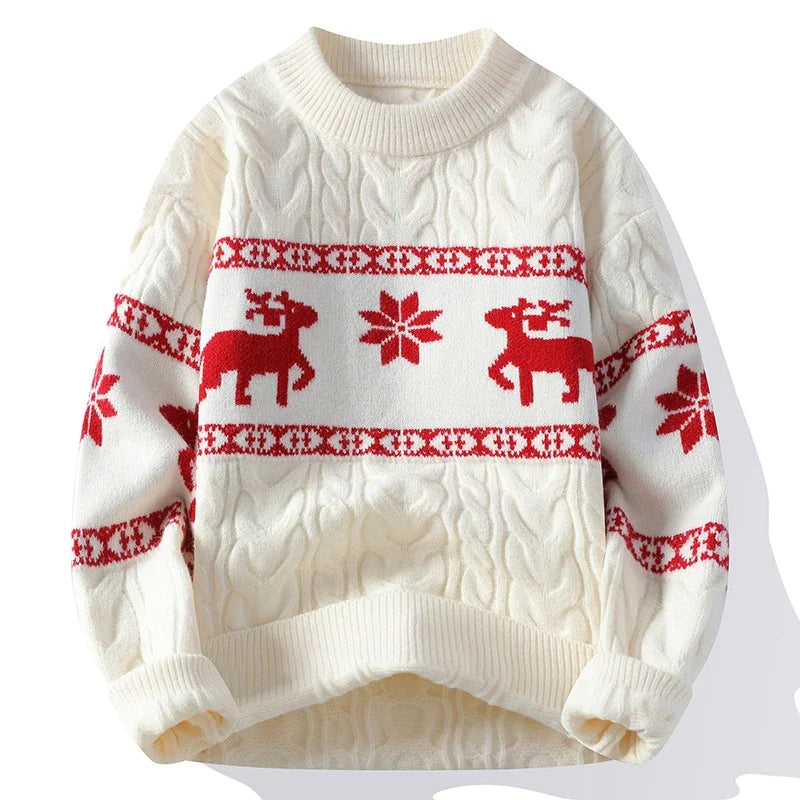 Unisex Christmas Print Sweater