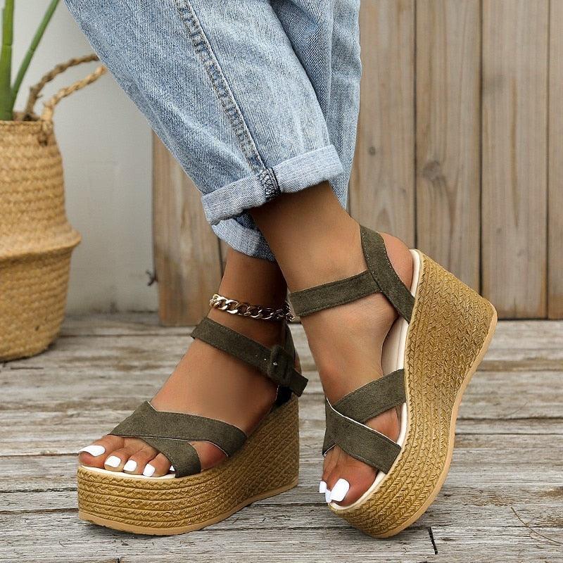 Sandalias Wedge