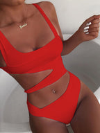 Unique Cutout One Piece