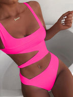 Unique Cutout One Piece
