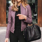 Elene | Genuine Leather Jacket for Women