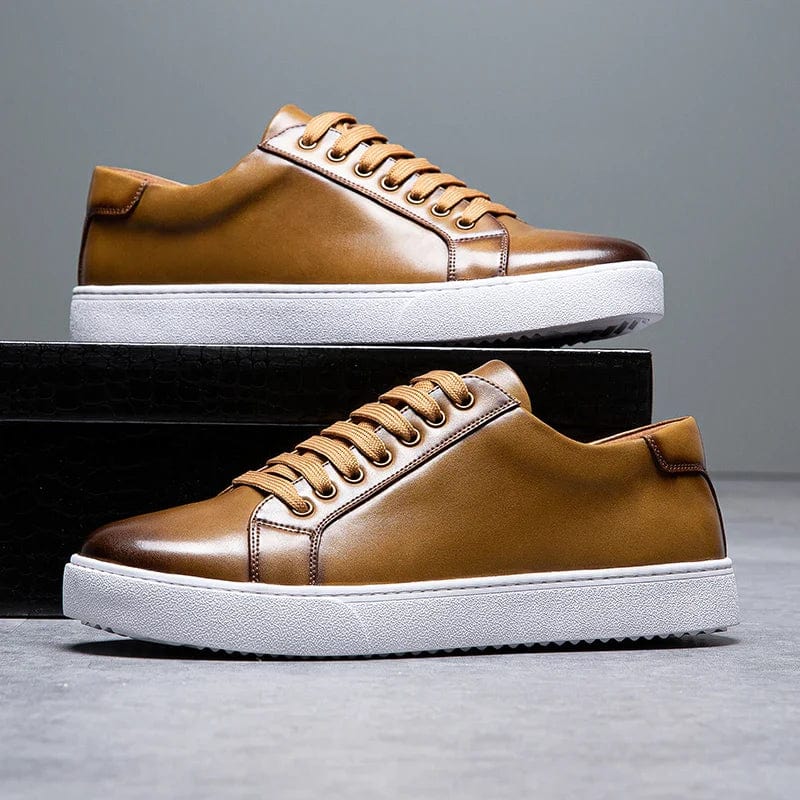 Conor | Leather Tennis Shoes