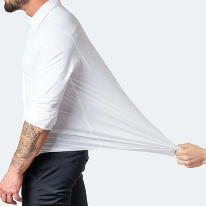 Anti-wrinkle stretch shirt