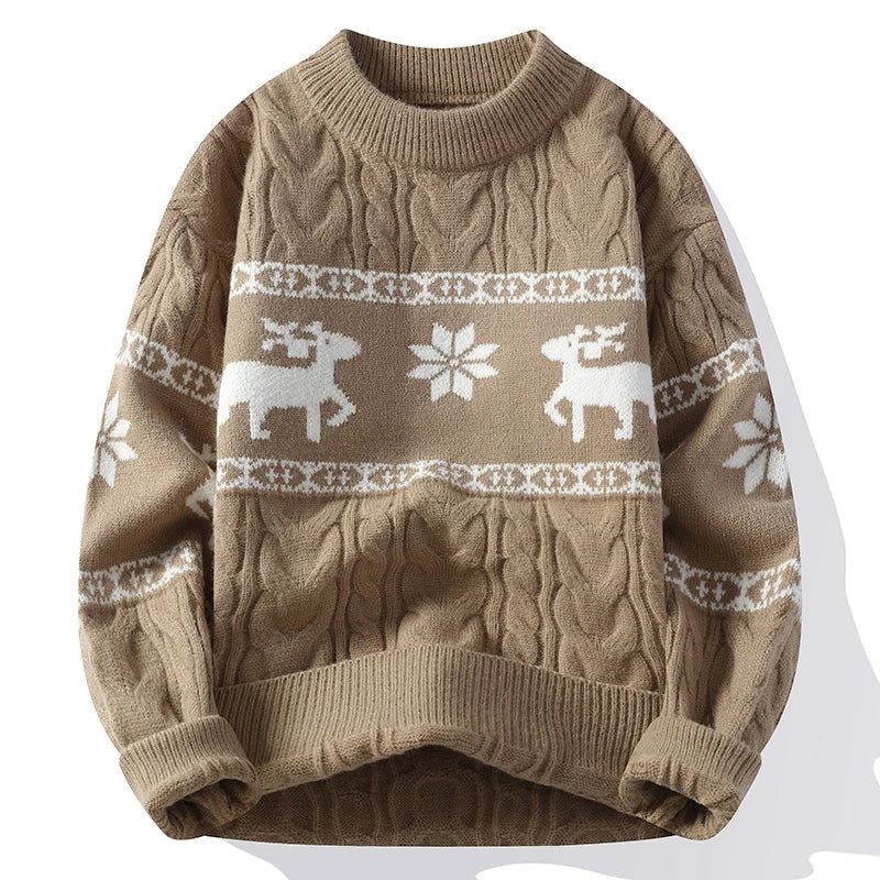 Unisex Christmas Print Sweater