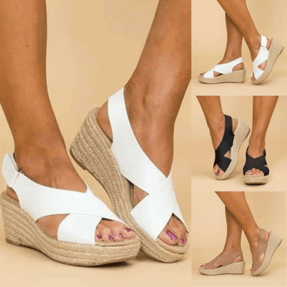 Sandalias con cuña Banaloa Confort