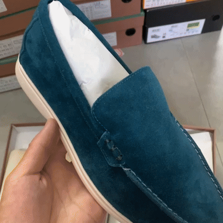 Old Money Marine Yate Suede Loafers