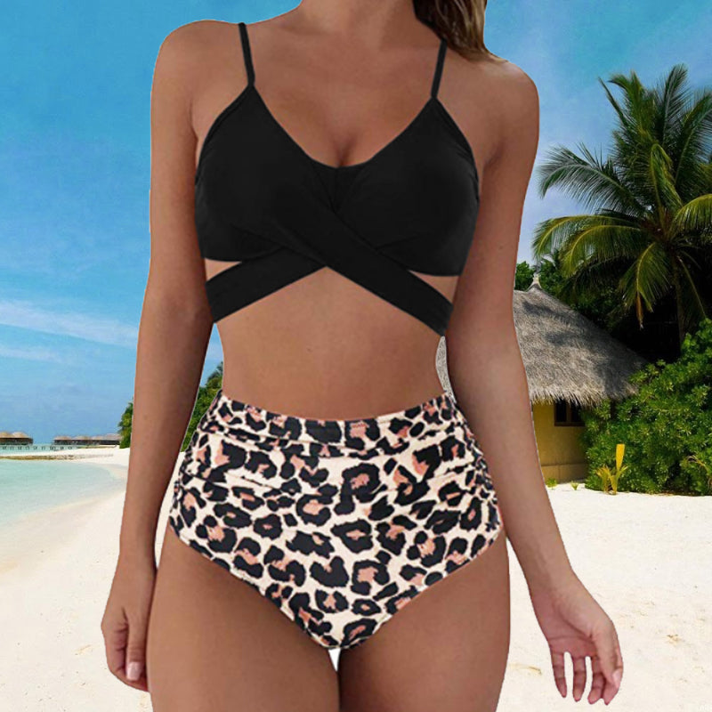 Bikini with cross print