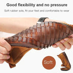 Breathable and Non-Slip Leather Sneakers