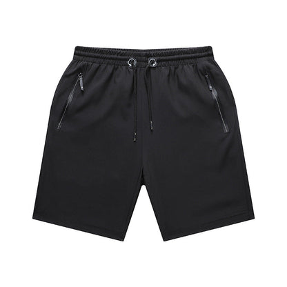 Men's Plus Size Ice Silk Stretch Shorts 