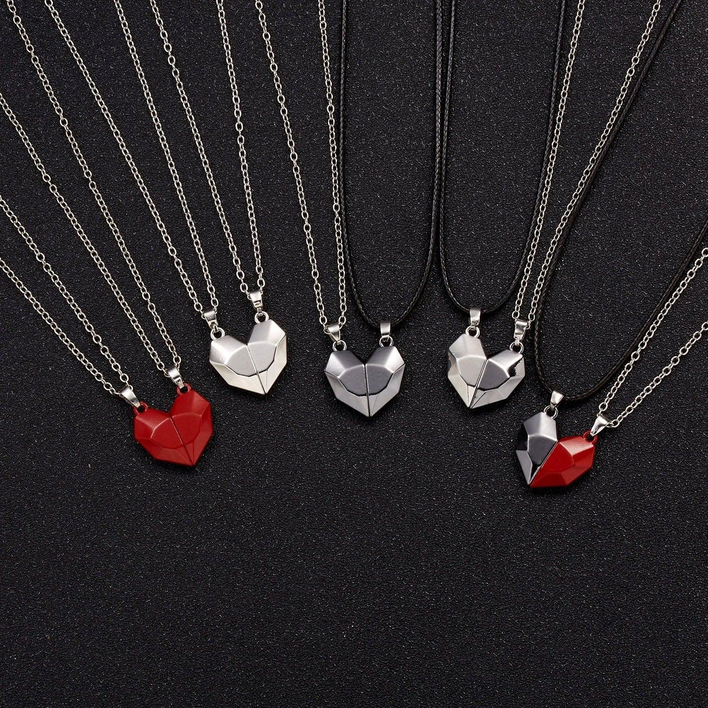 Collar Corazón Magnético