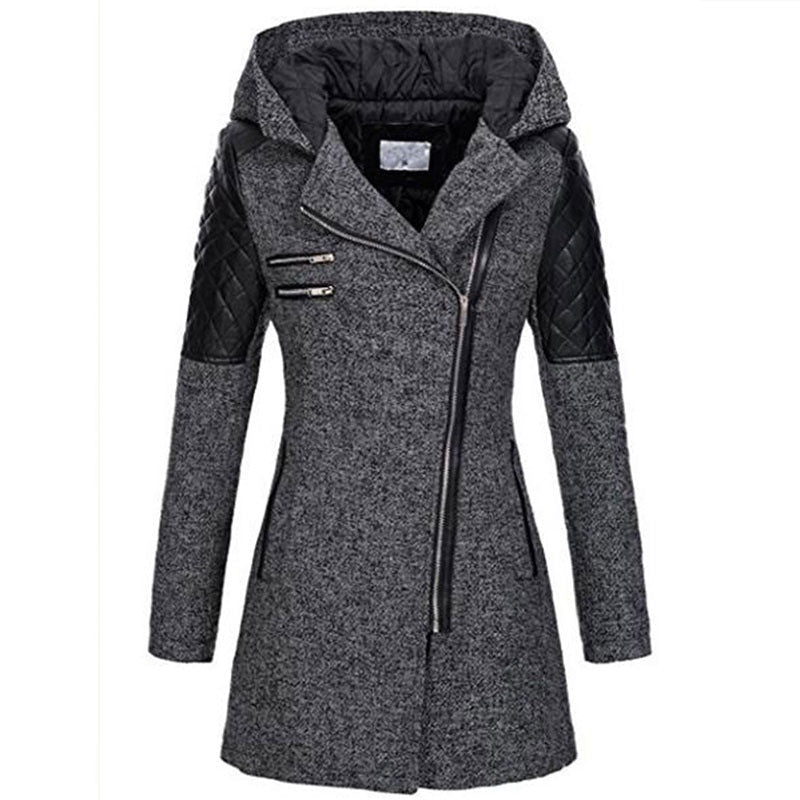 Winter coat with a flattering cut