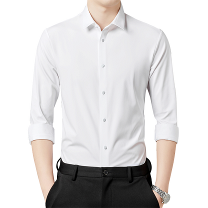 Anti-wrinkle stretch shirt