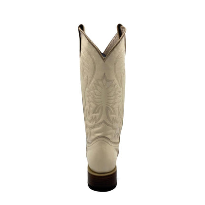 6010 BOTA VAQUERA FLOATER HUESO - SUCHHEEL