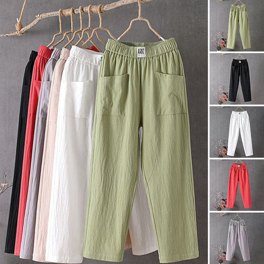 Pantalones holgados para mujeres