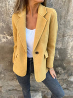 Diane - Button Blazer
