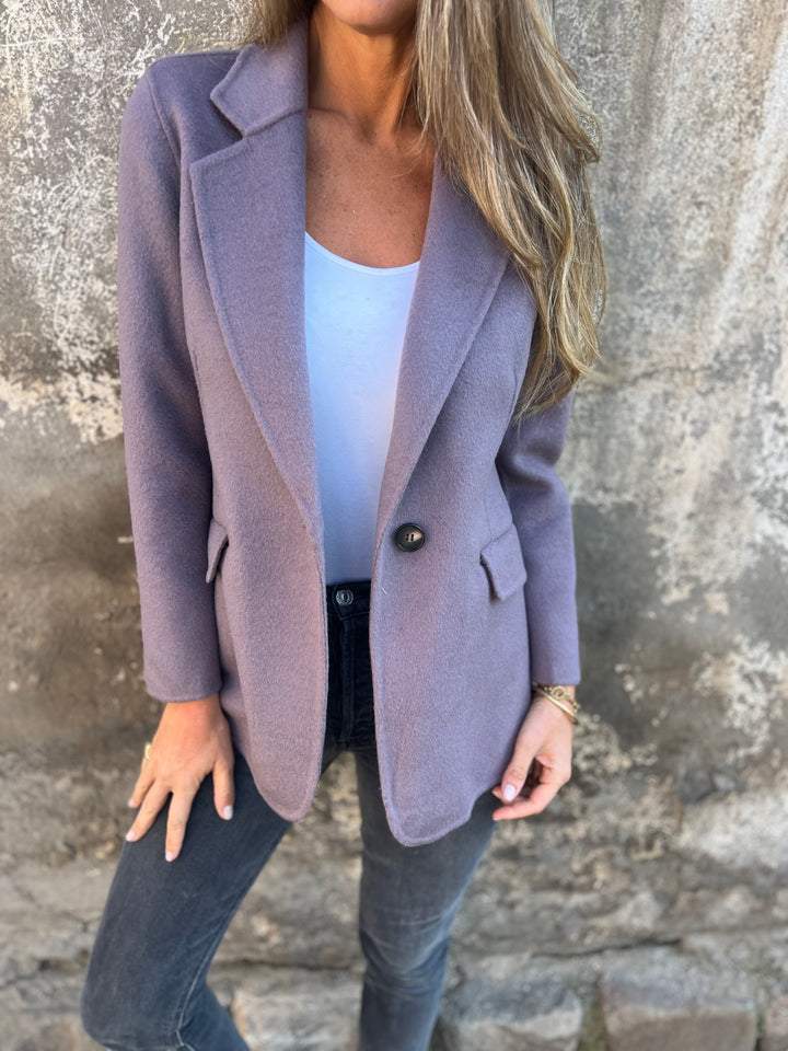 Diane - Button Blazer