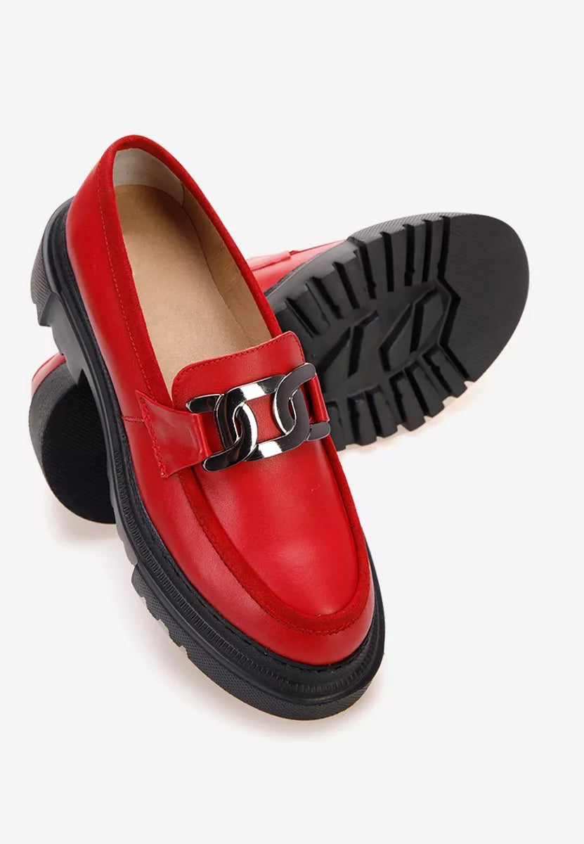 Mocasines de piel auténtica