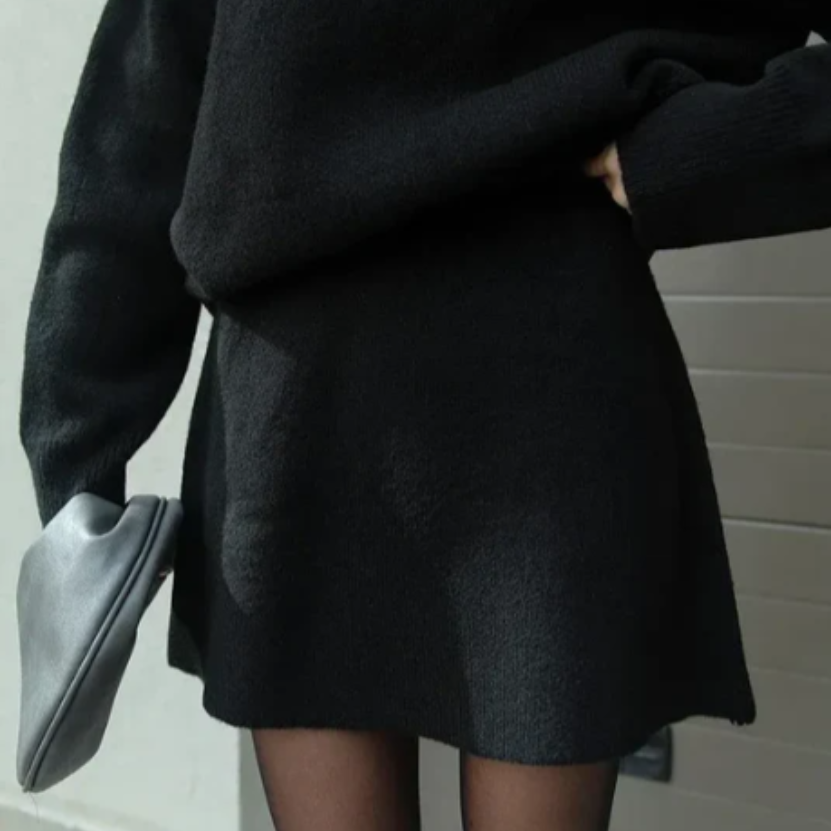 Heidi® | Matching 2-Piece Set Sweater + Skirt