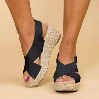 Sandalias con cuña Banaloa Confort