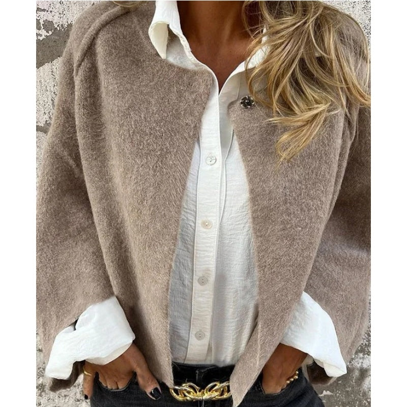 Cashmere short coat